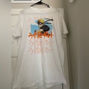 Naruto 2007 Shippuden 2002 Masashi Kishimoto T-Shirt Viz Media XL Vintage